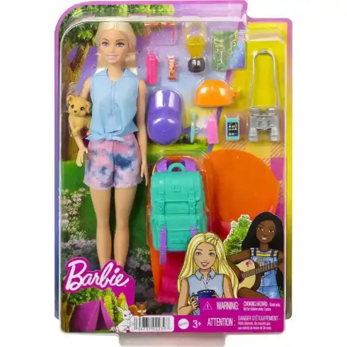 Mattel Barbie Kempingező Malibu baba