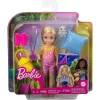 Mattel Barbie Chelsea kempingező baba