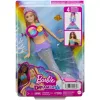 Mattel Barbie Dreamtopia világító sellő baba (csomagolássérült)