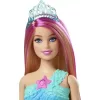 Mattel Barbie Dreamtopia világító sellő baba