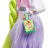 Mattel Barbie Extra extravagáns baba neonzöld hajjal