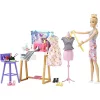 Mattel Barbie baba ruhatervező játékszett