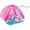 Mattel Barbie kempingezés babákkal és sátorral