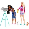 Mattel Barbie kempingezés babákkal és sátorral