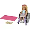 Mattel Barbie Chelsea kerekesszékes baba rámpával