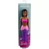 Mattel Barbie Dreamtopia sellő baba fekete hajjal és lila uszonnyal