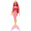 Mattel Barbie Dreamtopia sellő baba rózsaszín hajjal