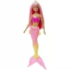 Mattel Barbie Dreamtopia sellő baba rózsaszín hajjal