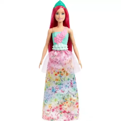 Mattel Barbie Dreamtopia hercegnő baba pink hajjal
