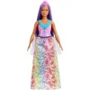 Mattel Barbie Dreamtopia hercegnő lila hajjal