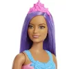 Mattel Barbie Dreamtopia hercegnő lila hajjal