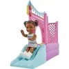 Mattel Barbie Skipper bébiszitter baba a játszótéren