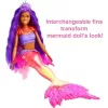 Mattel Barbie Mermaid Power Brooklyn sellő baba