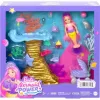Mattel Barbie Chelsea sellő baba víz alatti világa