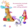 Mattel Barbie Chelsea sellő baba víz alatti világa