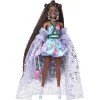 Mattel Barbie Extra Fancy extravagáns baba macival