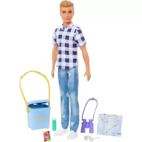 Mattel Barbie Ken fiú kempingezős szett
