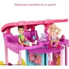 Mattel Barbie Chelsea baba átalakítható emeletes babaháza csúszdával