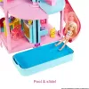 Mattel Barbie Chelsea baba átalakítható emeletes babaháza csúszdával