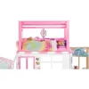 Mattel Barbie összecsukható emeletes babaház babával