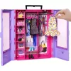 Mattel Barbie hordozható ruhásszekrény
