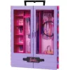 Mattel Barbie hordozható ruhásszekrény babával és ruhákkal