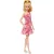 Mattel Barbie baba piros-fehér virág mintás ruhában