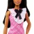 Mattel Barbie baba rózsaszín kockás ruhában