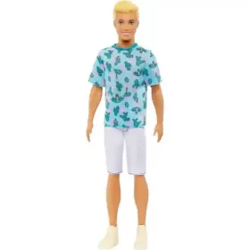 Mattel Barbie Ken fiú baba kék pólóban