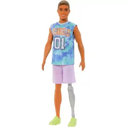 Mattel Barbie Ken fiú baba lábprotézissel