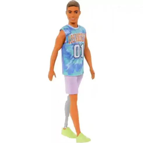 Mattel Barbie Ken fiú baba lábprotézissel