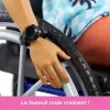 Mattel Barbie kerekesszékes, hajlékony Ken fiú baba rámpával