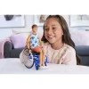 Mattel Barbie kerekesszékes, hajlékony Ken fiú baba rámpával