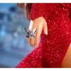 Mattel Barbie Signature Mariah Carey énekes baba piros estélyi ruhában