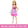 Mattel Barbie XXL játékbaba csillogó ruhában 71cm