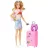 Mattel Barbie utazó baba kiegészítőkkel
