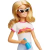 Mattel Barbie utazó baba kiegészítőkkel