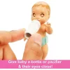 Mattel Barbie Skipper bébiszitter baba kisággyal