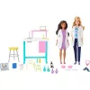 Mattel Barbie tudományos laboratórium játékszett tudós babákkal