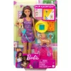 Mattel Barbie baba kutyusokkal