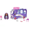 Mattel Barbie Extra Mini Minis turnébusz babával