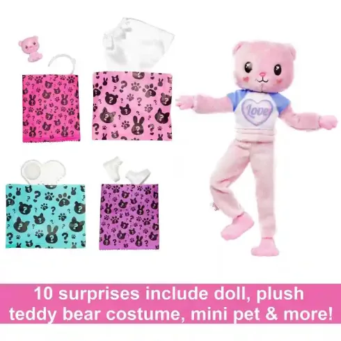 Mattel Barbie Cutie Reveal jelmezes baba - Maci
