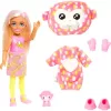 Mattel Barbie Cutie Reveal Chelsea jelmezes baba - Majmocska