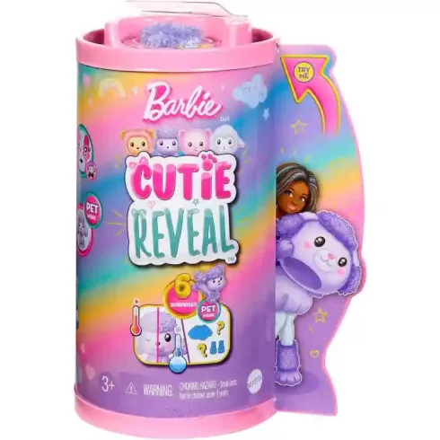 Mattel Barbie Cutie Reveal Chelsea jelmezes baba - Uszkár kutyus
