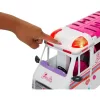 Mattel Barbie 2 az 1-ben mentőautó és kórház fénnyel és hanggal