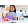 Mattel Barbie kávézó játékszett babával és kiscicával