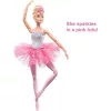 Mattel Barbie világító balerina baba