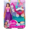Mattel Barbie Skipper bébiszitter baba babakocsival és bárányokkal