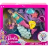 Mattel Barbie Dreamtopia sellő kisbaba gondozása