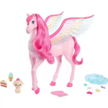   Mattel Barbie interaktív színvarázs pegazus fénnyel és hanggal